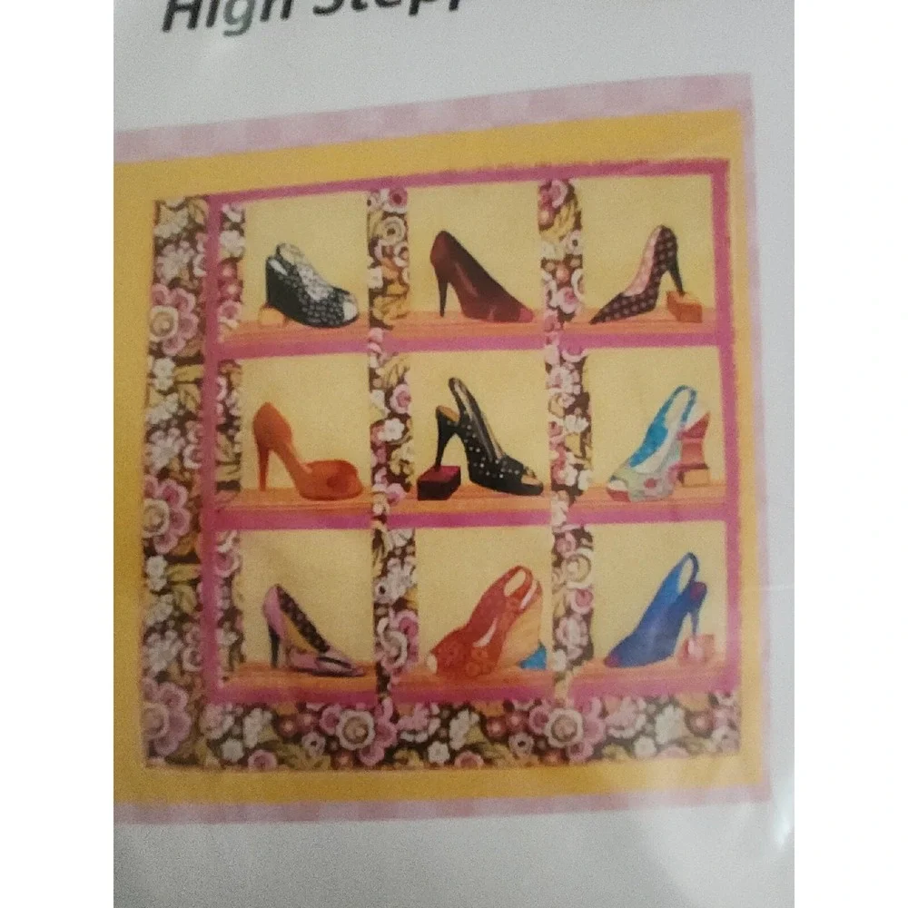B J Designs High Steppin' Applique Quilt Pattern by Barbara Jones 41